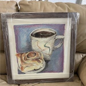 Susan Singleton’s coffee break framed print
